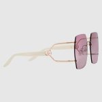 Geometric frame sunglasses - Image 2